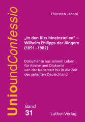 Jacobi: In den Riss hineinstellen. Wilhelm Philipps der Jüngere